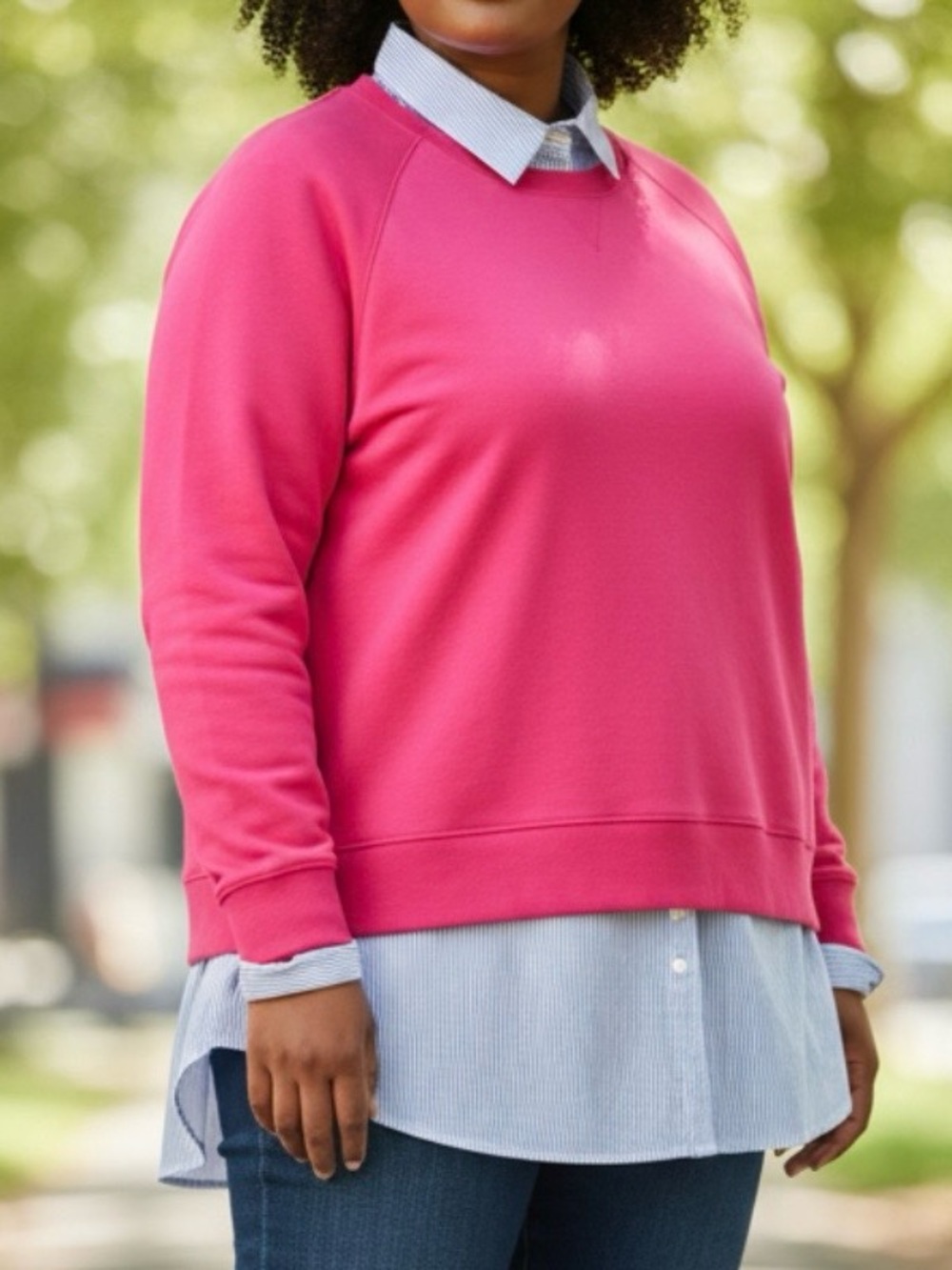 Tommy Hilfiger Bright Pink Top 2X